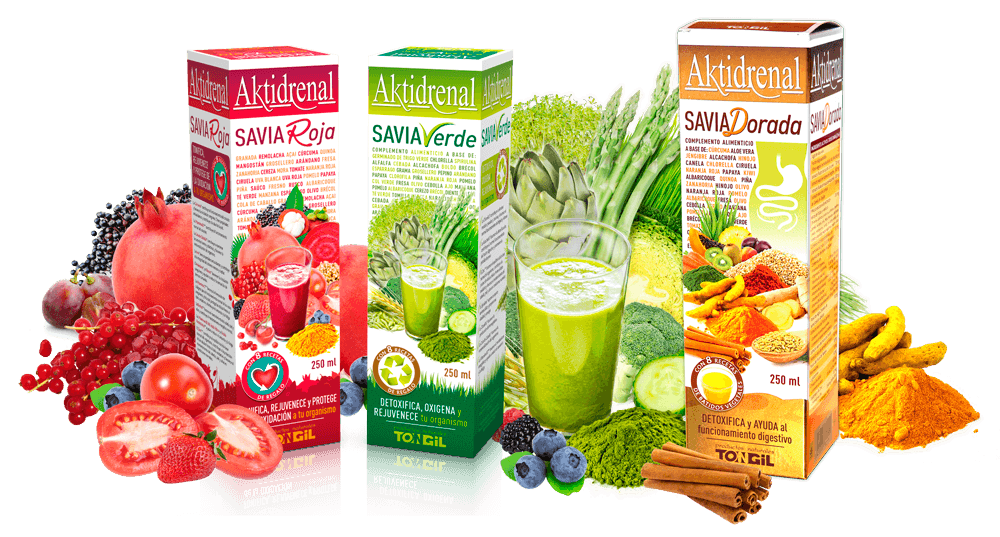 Beneficios de Aktidrenal Savia de Tongil