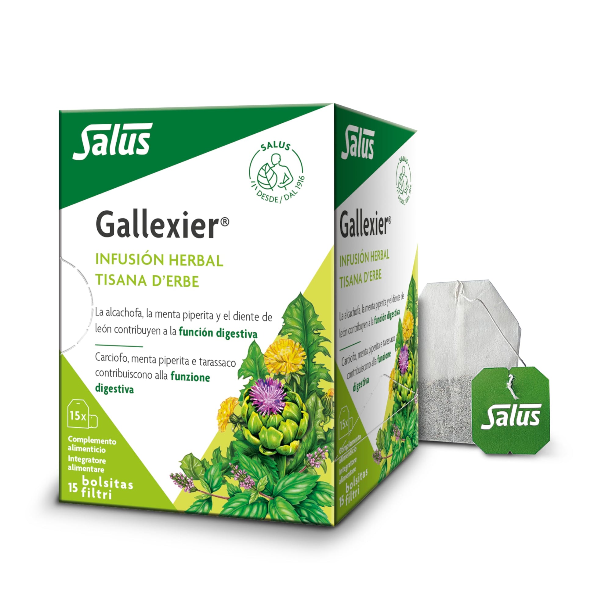 Gallexier Infusion 15 Bolsitas | Salus - Dietetica Ferrer