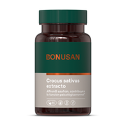 Crocus Sativus Extracto 60 Capsulas | Bonusan - Dietetica Ferrer