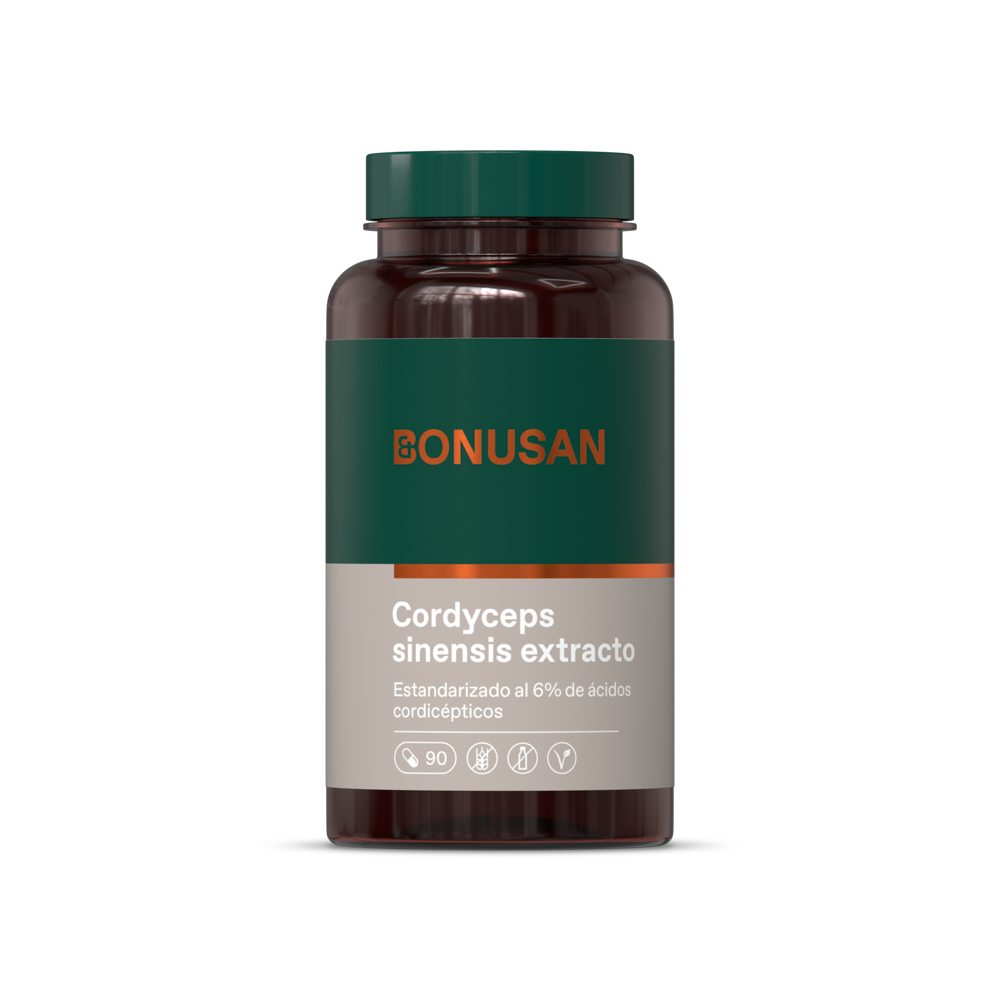Cordyceps Sinensis Mycelium 90 Capsulas | Bonusan - Dietetica Ferrer