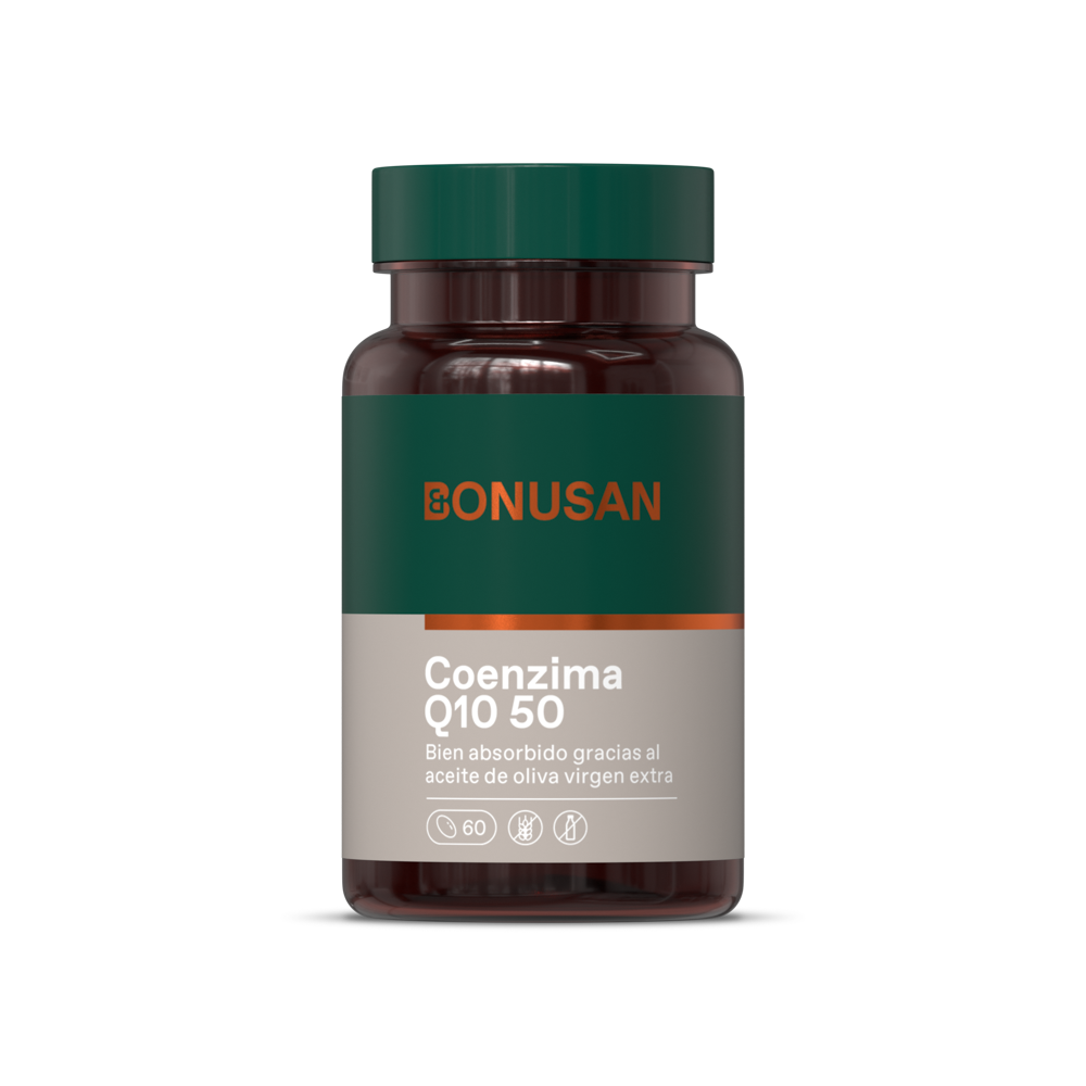 Coenzima Q10 50 mg 60 Capsulas | Bonusan - Dietetica Ferrer