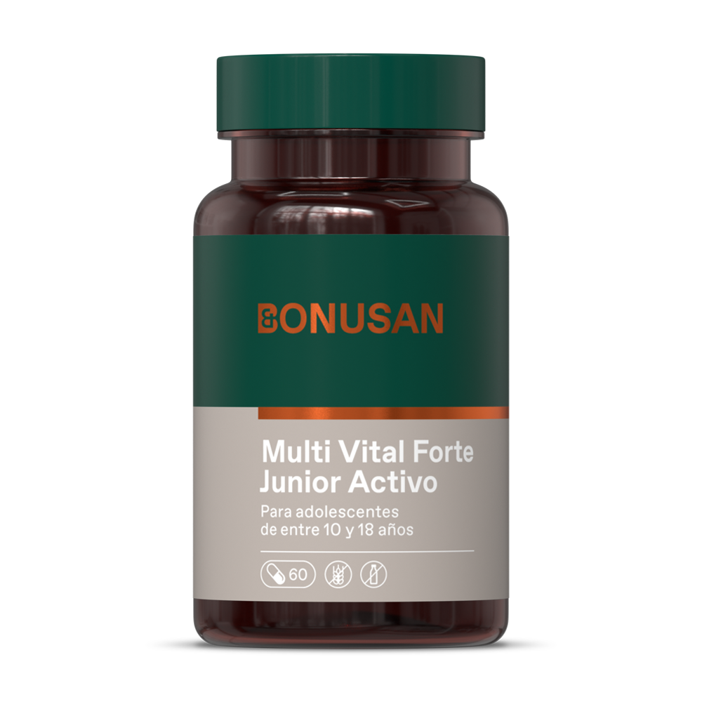Multi Vital Forte Junior Activo 60 Capsulas | Bonusan - Dietetica Ferrer