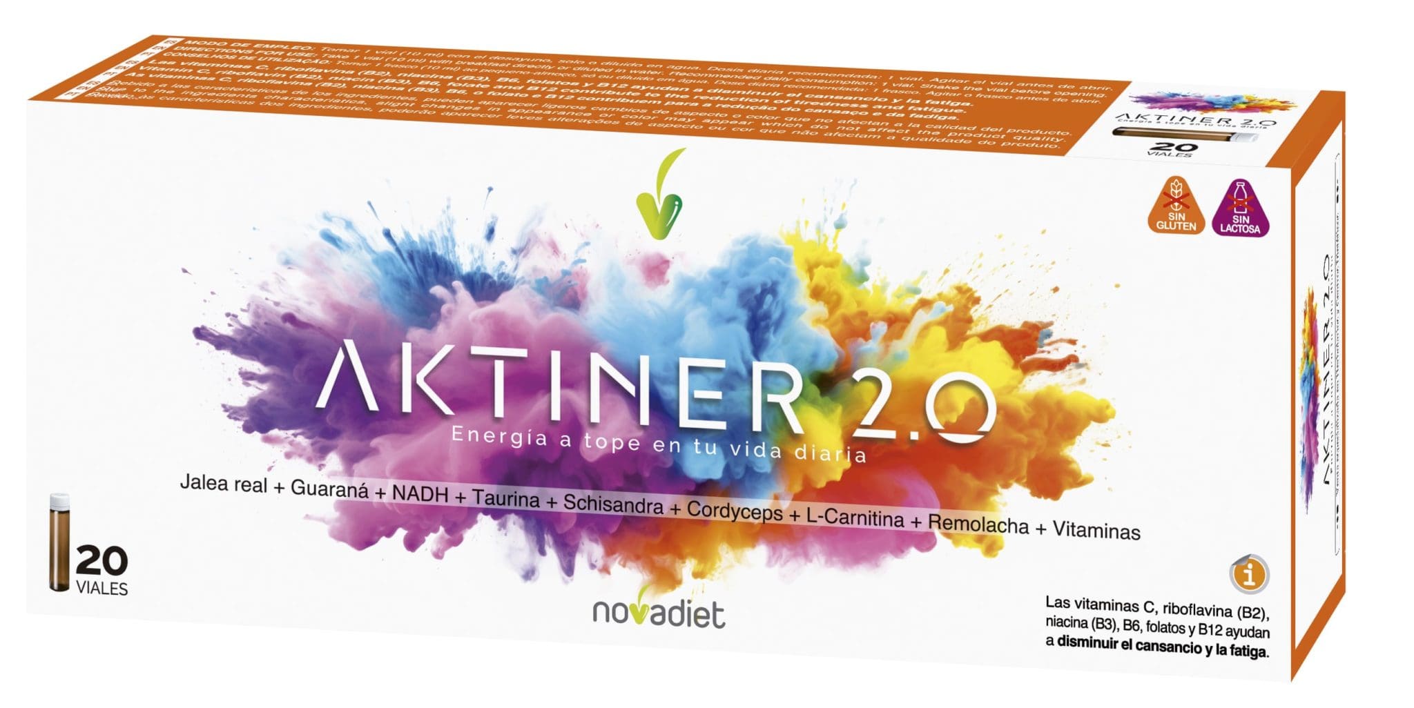 Aktiner 20 viales | Novadiet