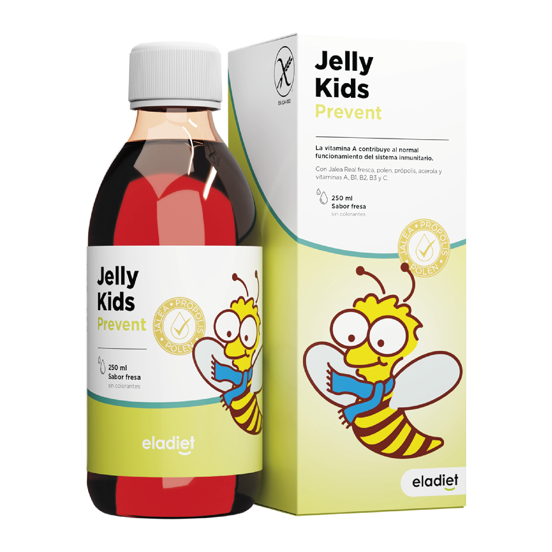 Jelly Kids Prevent Jarabe 250 ml | Eladiet - Dietetica Ferrer
