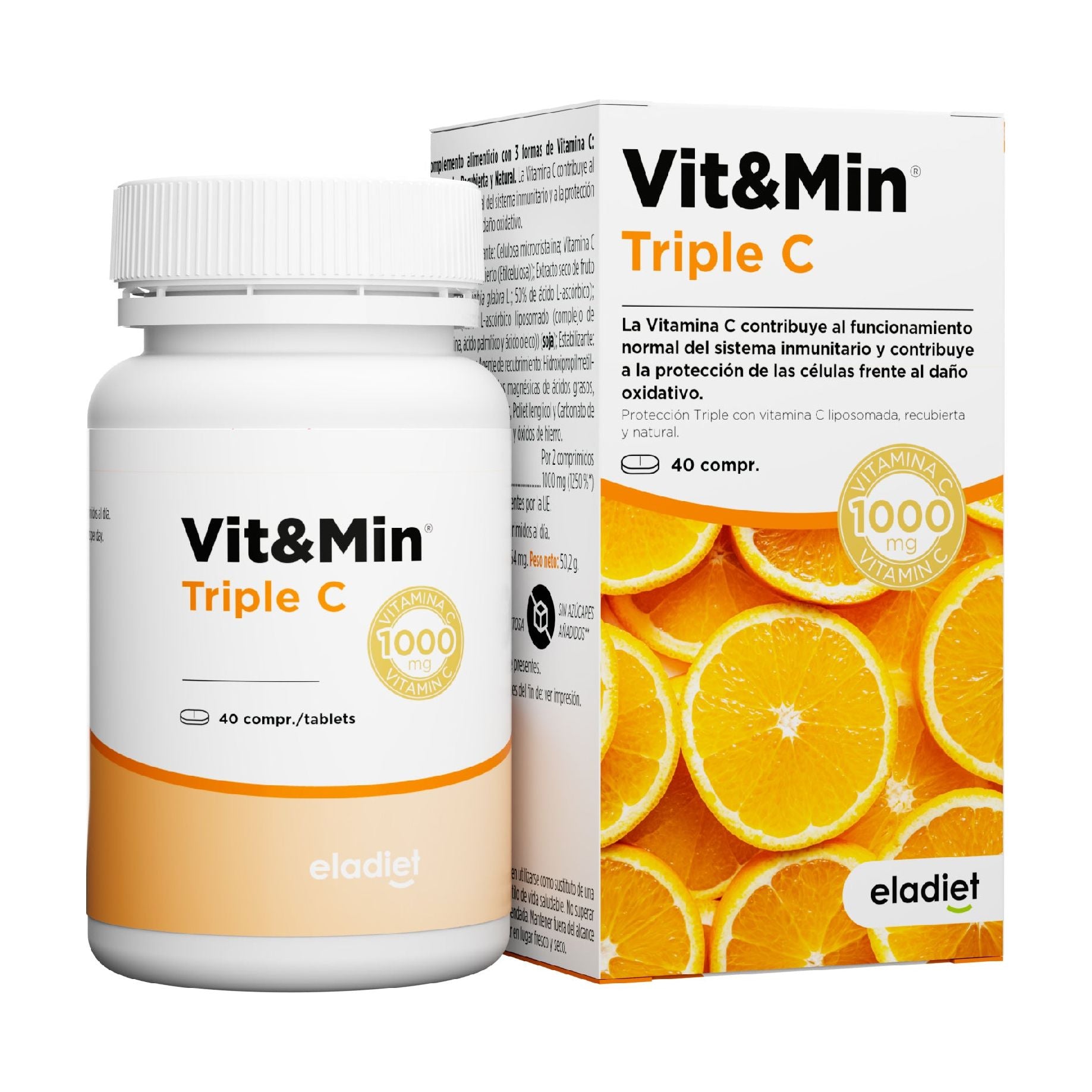 Triple C 40 Comprimidos | Eladiet - Dietetica Ferrer