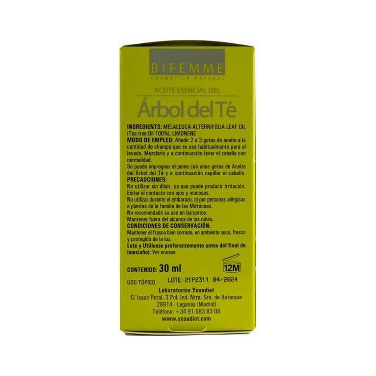 Aceite De Árbol Del Té 30 ml | Bifemme - Dietetica Ferrer
