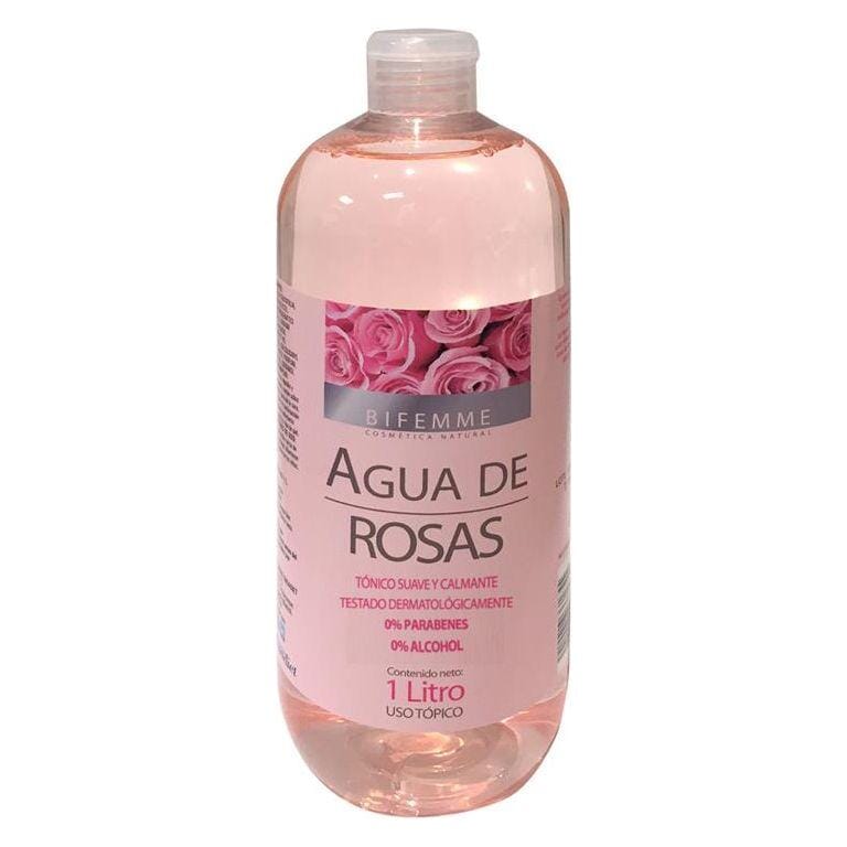 Agua De Rosas 1 L | Bifemme - Dietetica Ferrer