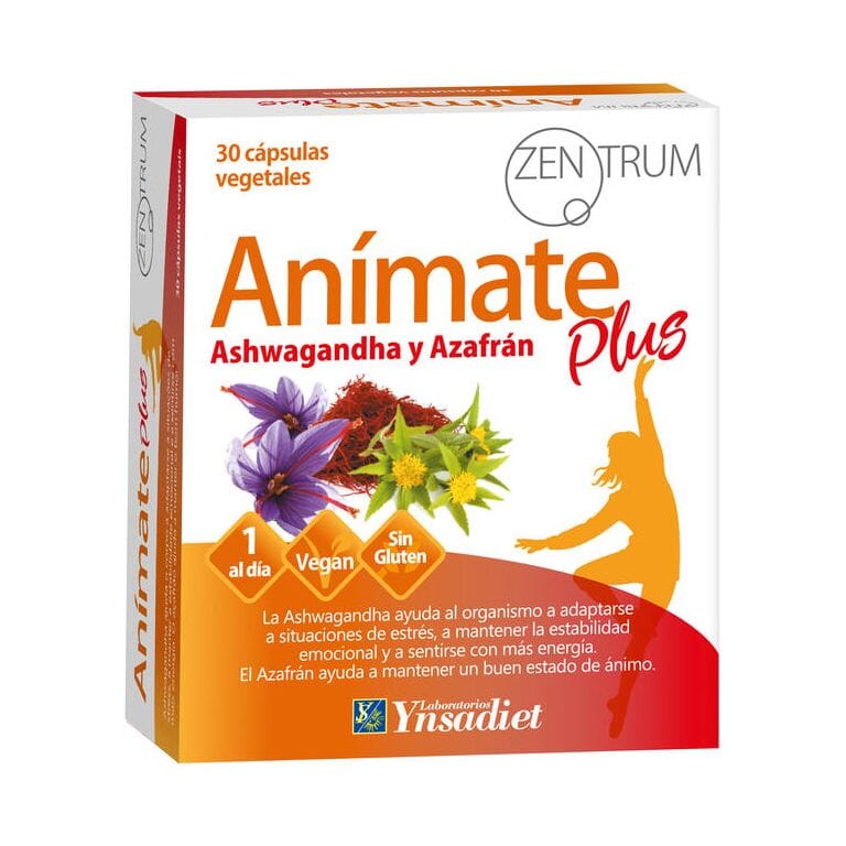 Animate Plus 30 cápsulas | Ynsadiet - Dietetica Ferrer
