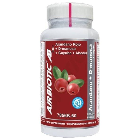 Arándano + D-Manosa Complex 60 cápsulas | Airbiotic - Dietetica Ferrer