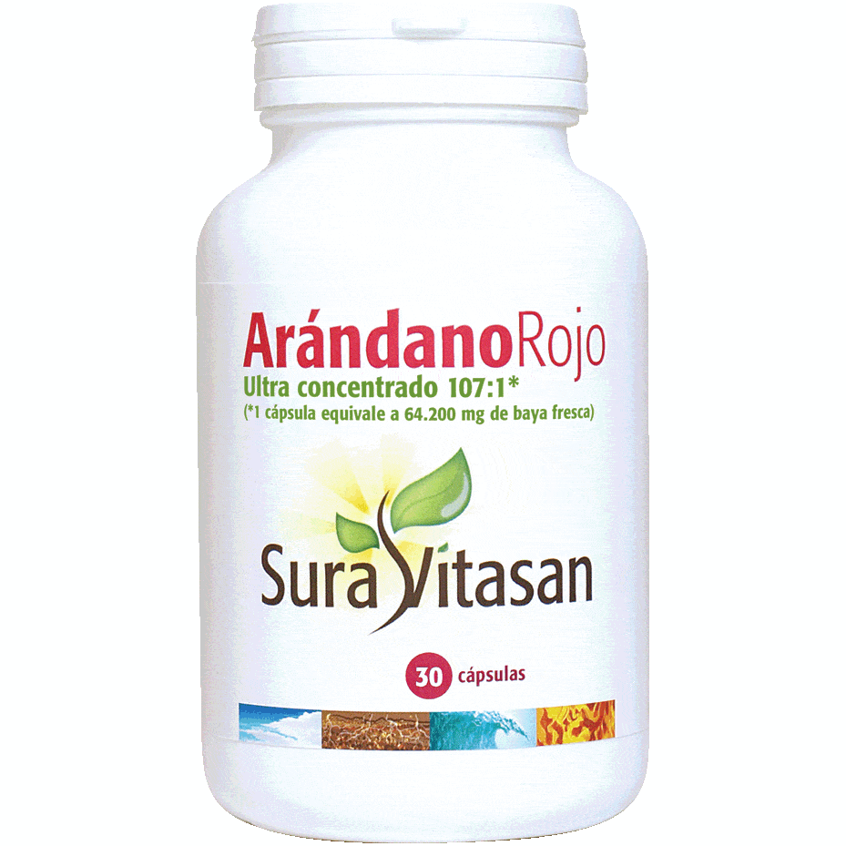 Arandano Rojo 60 Capsulas | Sura Vitasan - Dietetica Ferrer