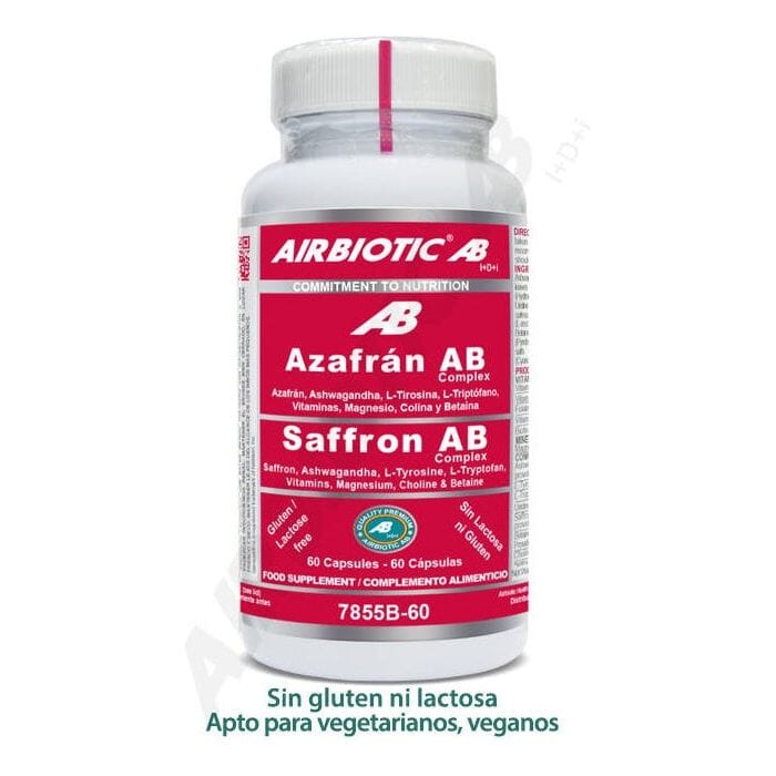 Azafran Complex 60 Capsulas | Airbiotic AB - Dietetica Ferrer