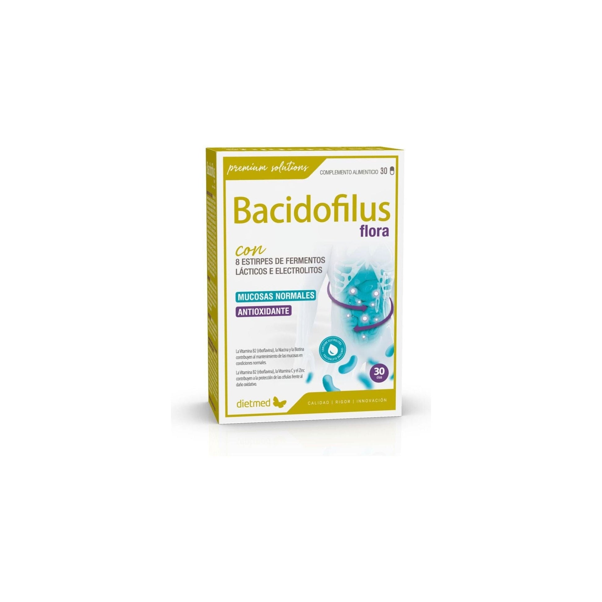 Bacidofilus Flora 30 cápsulas | Dietmed - Dietetica Ferrer