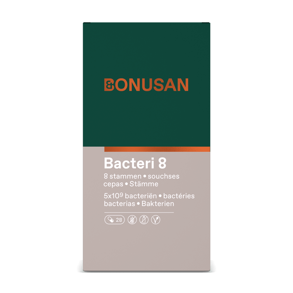Bacteri 8 28 Cápsulas | Bonusan - Dietetica Ferrer