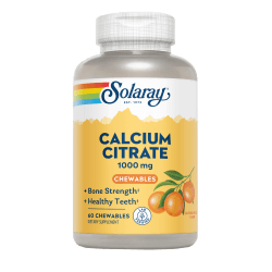 Calcium Citrate con Vitamina D3 90 Capsulas | Solaray - Dietetica Ferrer
