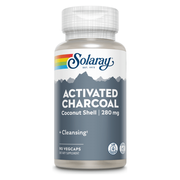 Charcoal Activated 90 cápsulas | Solaray - Dietetica Ferrer