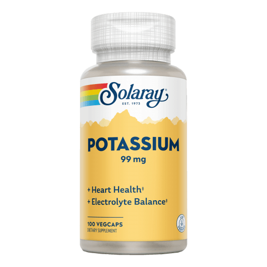 Citrate Potassium 99 mg 60 Capsulas | Solaray - Dietetica Ferrer