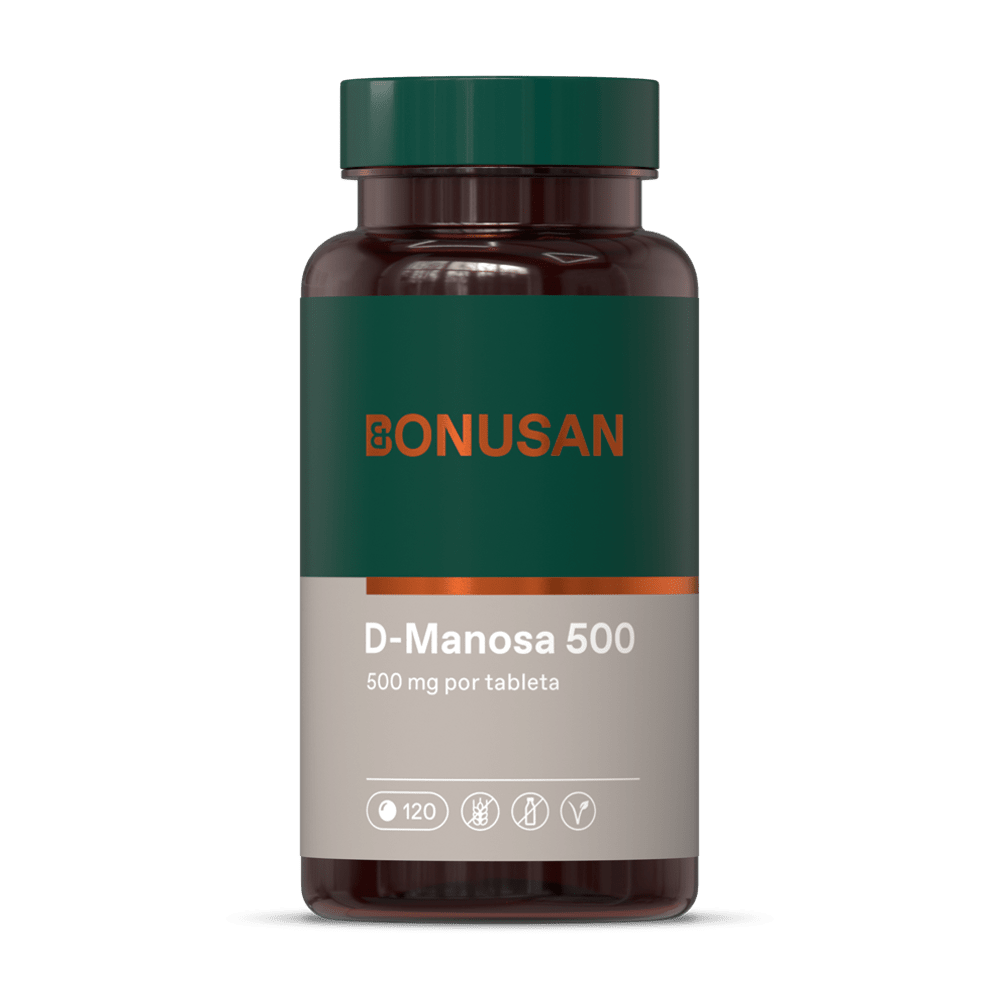 D Manosa 500 mg 120 Tabletas | Bonusan - Dietetica Ferrer