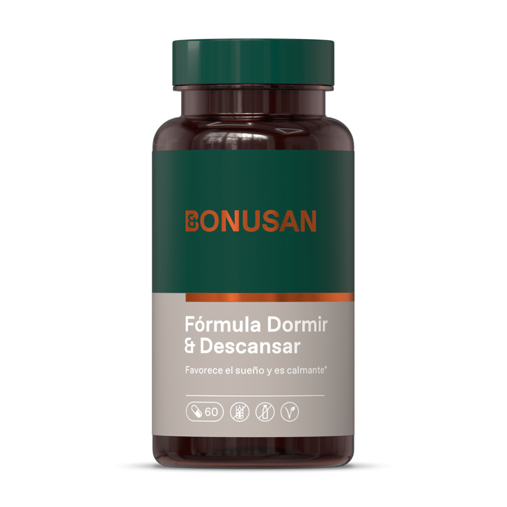 Dormir y Descansar 60 cápsulas | Bonusan - Dietetica Ferrer