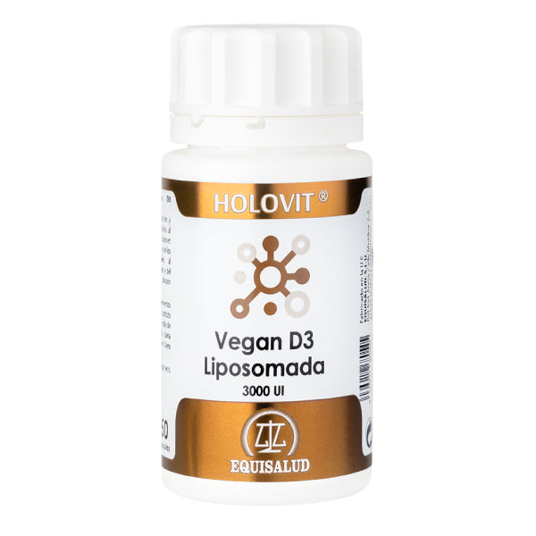 Holovit Vegan D3 Liposomada 3000 Ui 50 Cápsulas | Equisalud - Dietetica Ferrer