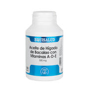 Aceite Higado De Bacalao Con Vitaminas A-D-E 500 Mg 180 Perlas | Equisalud - Dietetica Ferrer