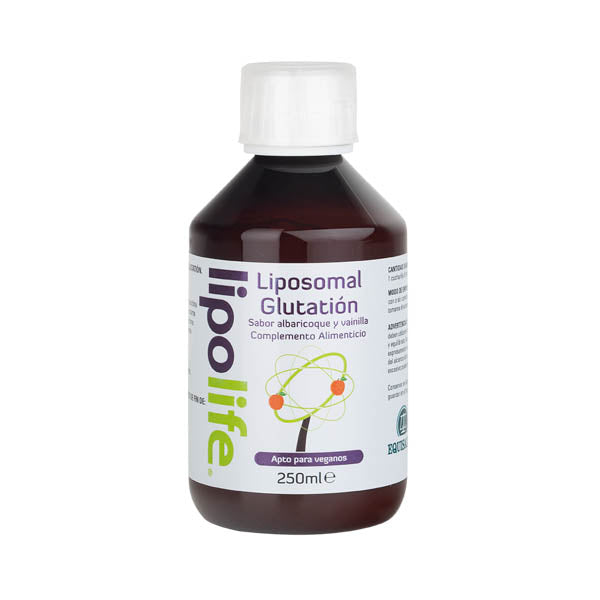 Liposomal Glutatión Saborizado (Sabor Albaricoque Y Vainilla) 250 Ml. | Equisalud