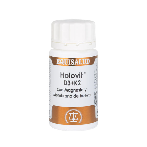 Holovit D3+K2 Con Magnesio Y Membrana De Huevo | Equisalud - Dietetica Ferrer
