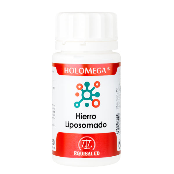 Holomega Hierro Liposomado 50 Cápsulas | Equisalud - Dietetica Ferrer
