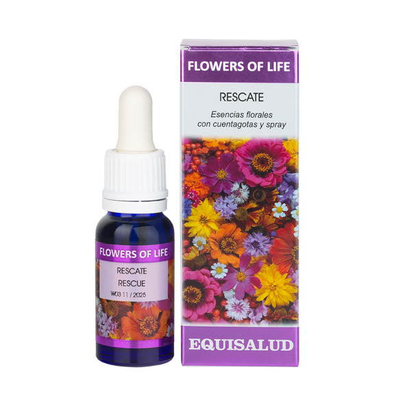 Flowers Of Life Rescate 15 Ml. | Equisalud - Dietetica Ferrer
