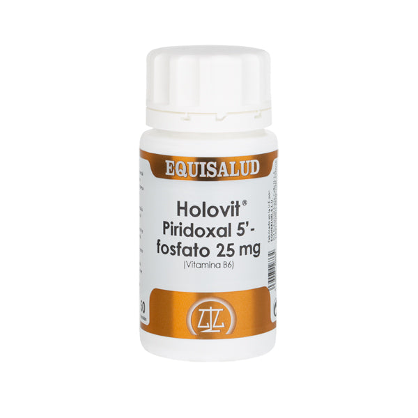 Holovit Piridoxal- 5’-Fosfato 25 Mg (Vitamina B6) 50 Cápsulas | Equisalud