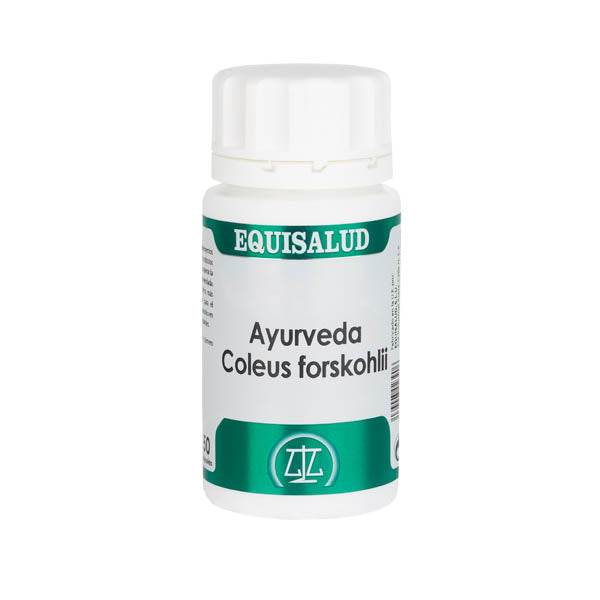 Ayurveda Coleus Forskohlii 50 Cápsulas | Equisalud - Dietetica Ferrer
