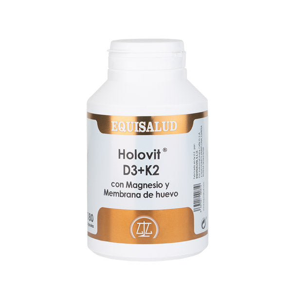 Holovit D3+K2 Con Magnesio Y Membrana De Huevo | Equisalud - Dietetica Ferrer