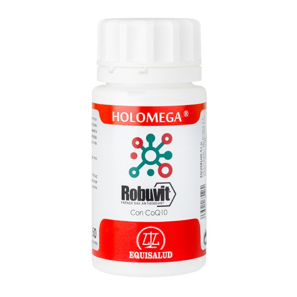Holomega Robuvit Con Coq10 50 Cápsulas | Equisalud - Dietetica Ferrer