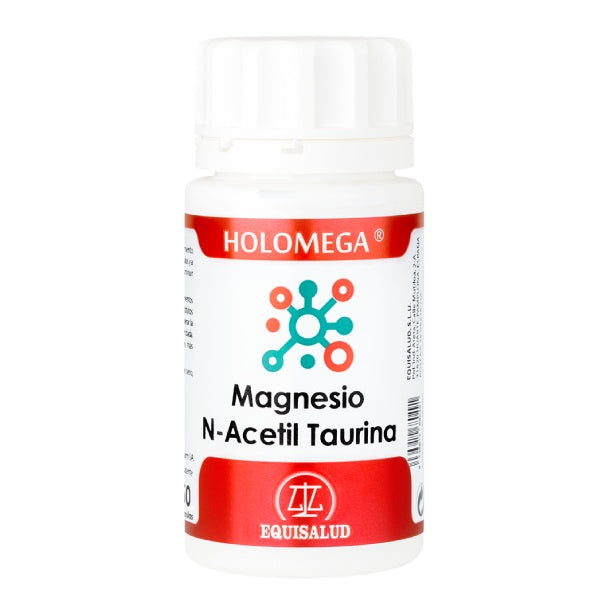 Holomega Magnesio N-Acetil Taurina 50 Cápsulas | Equisalud - Dietetica Ferrer