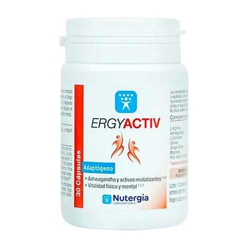 Ergyactiv 30 cápsulas | Nutergia - Dietetica Ferrer