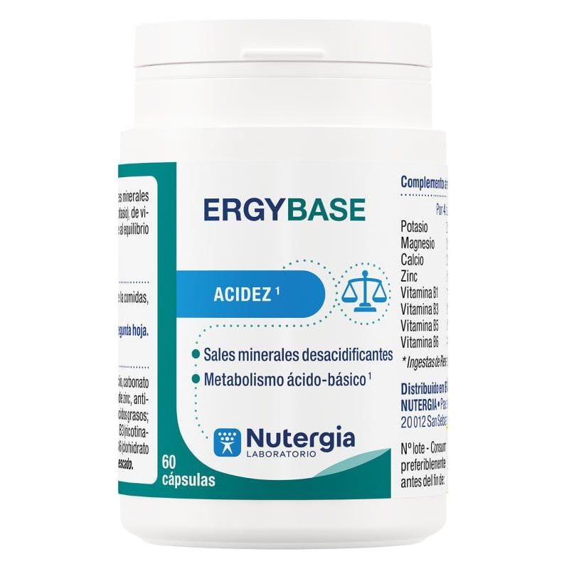 Ergybase 60 cápsulas | Nutergia - Dietetica Ferrer
