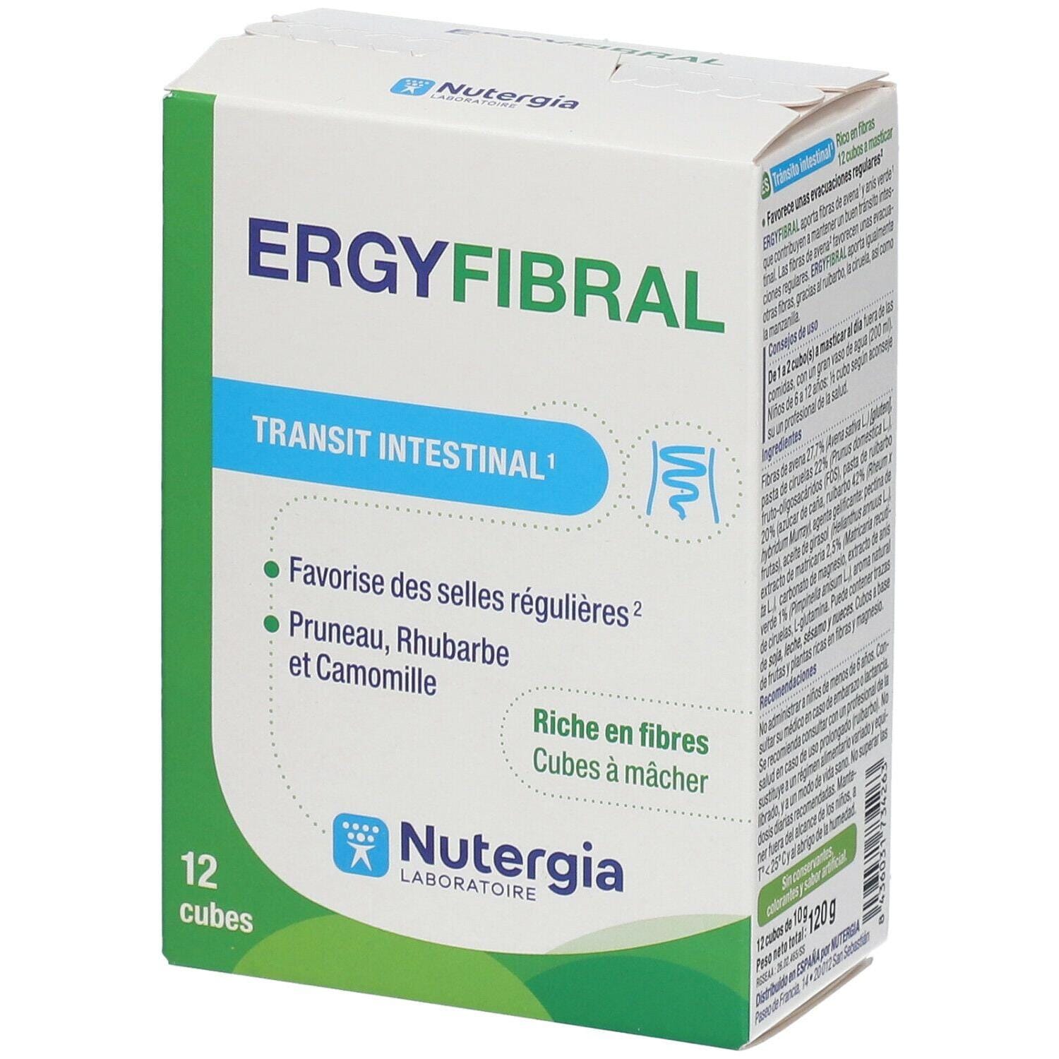 Ergyfibral 12 cubos | Nutergia - Dietetica Ferrer
