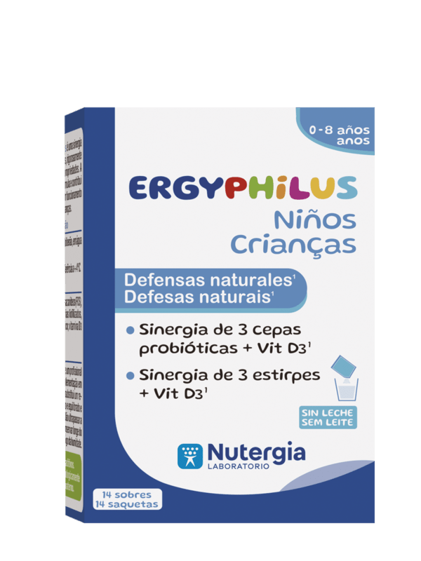 Ergyphilus Niños 14 Sobres | Nutergia - Dietetica Ferrer