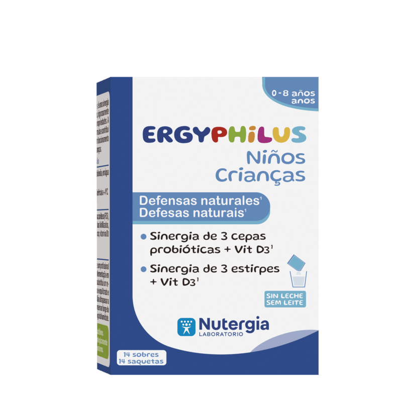 Ergyphilus Niños 14 Sobres | Nutergia - Dietetica Ferrer