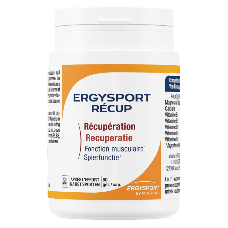 Ergysport Recup 60 cápsulas | Nutergia - Dietetica Ferrer