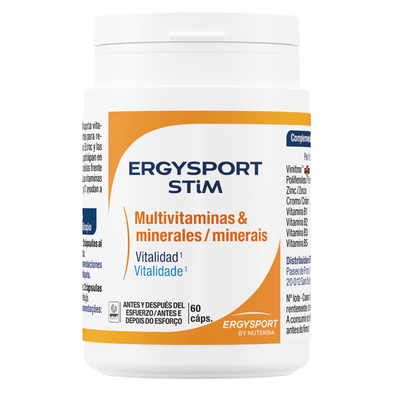 Ergysport Stim 60 cápsulas | Nutergia - Dietetica Ferrer