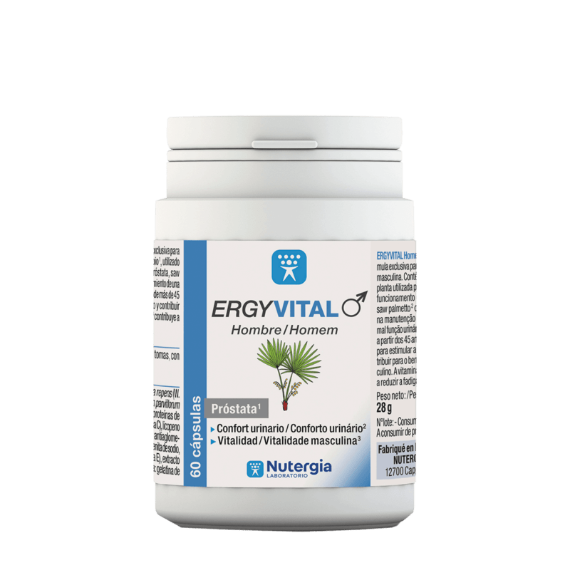 Ergyvital Hombre 60 cápsulas | Nutergia - Dietetica Ferrer