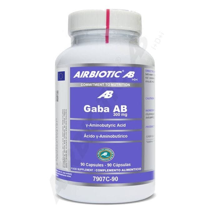Gaba 300 mg 90 Capsulas | Airbiotic AB - Dietetica Ferrer