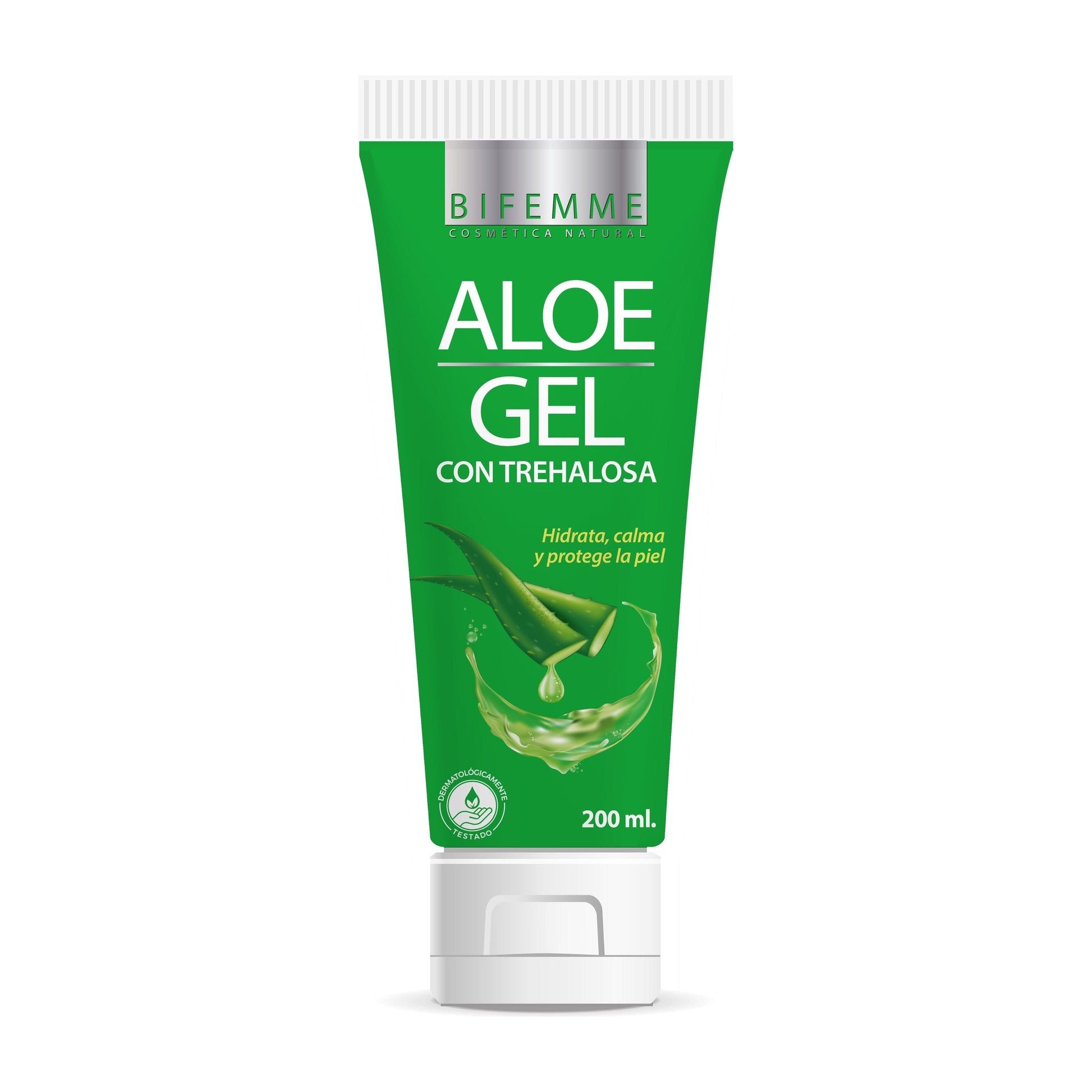 Gel Aloe Vera Con Trehalosa 200 ml | Bifemme - Dietetica Ferrer