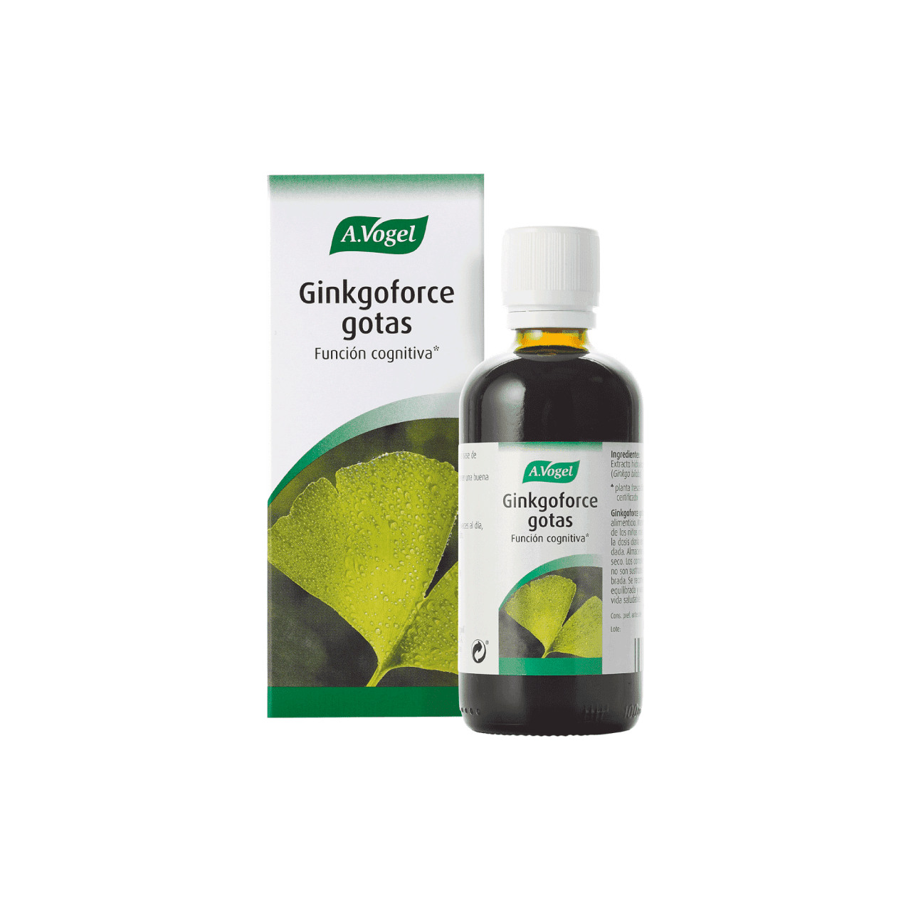 Ginkgoforce Gotas 100 ml | A Vogel - Dietetica Ferrer