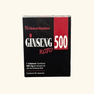 Ginseng Rojo 60 Cápsulas | Clinical Nutrition - Dietetica Ferrer