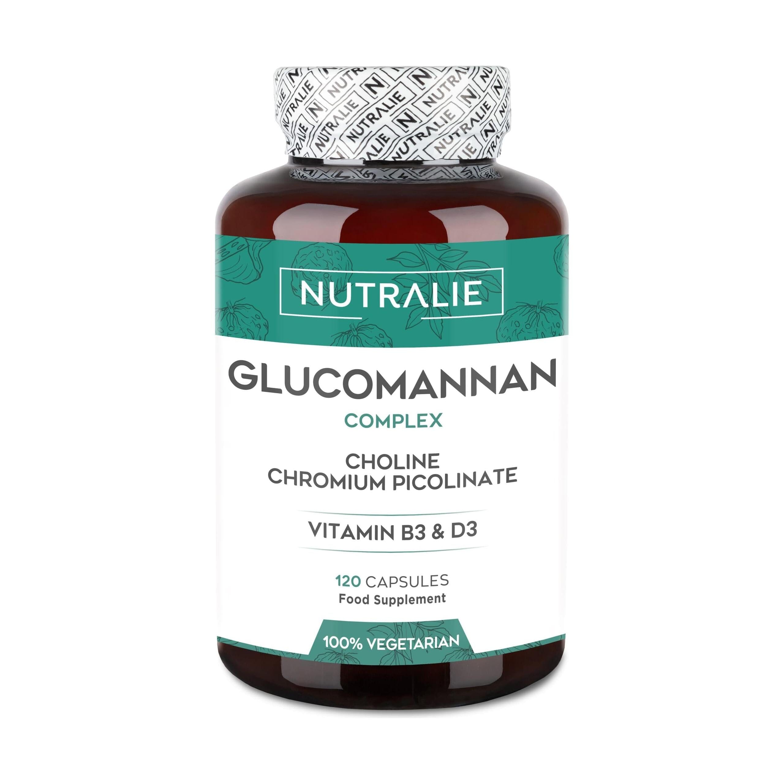 Glucomanano Complex 120 cápsulas | Nutralie - Dietetica Ferrer
