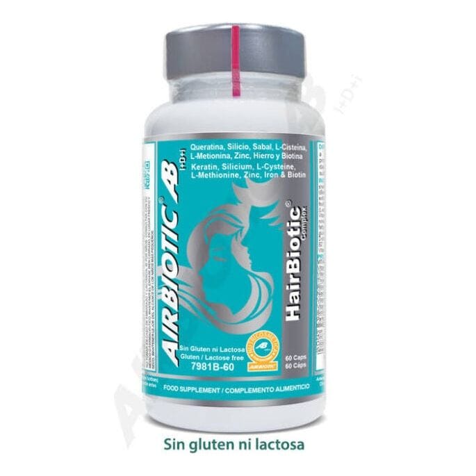 Hairbiotic 60 cápsulas | Airbiotic - Dietetica Ferrer