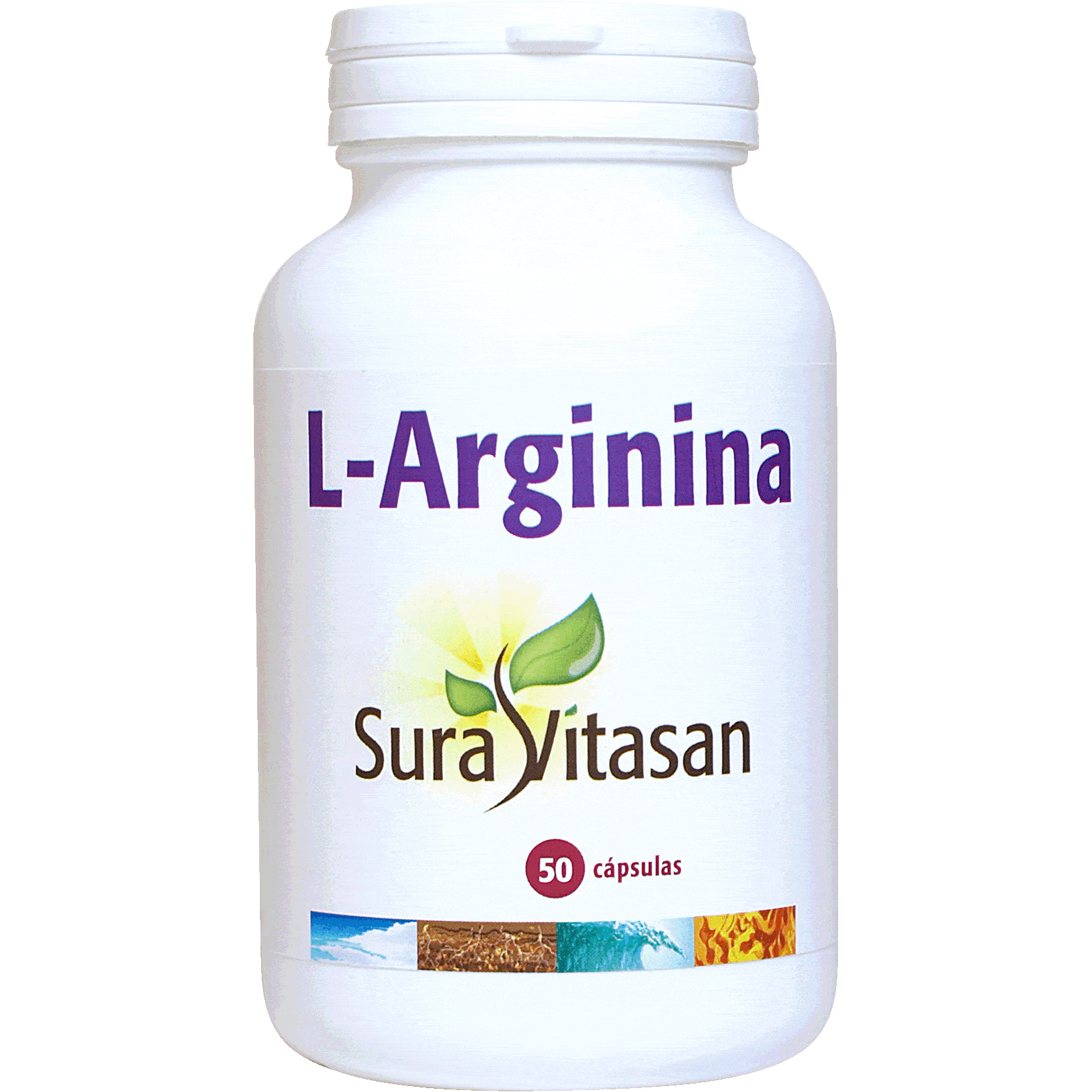 L-Arginina 500mg 50 Capsulas | Sura Vitasan - Dietetica Ferrer