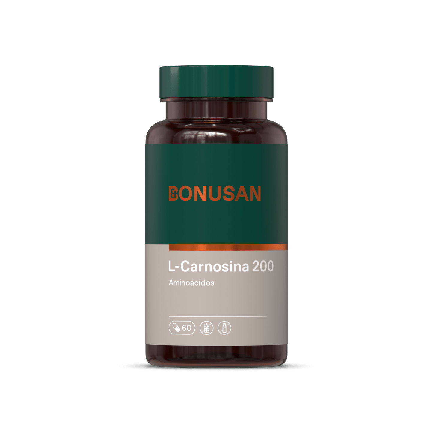 L Carnosina 200 mg 60 Capsulas | Bonusan - Dietetica Ferrer