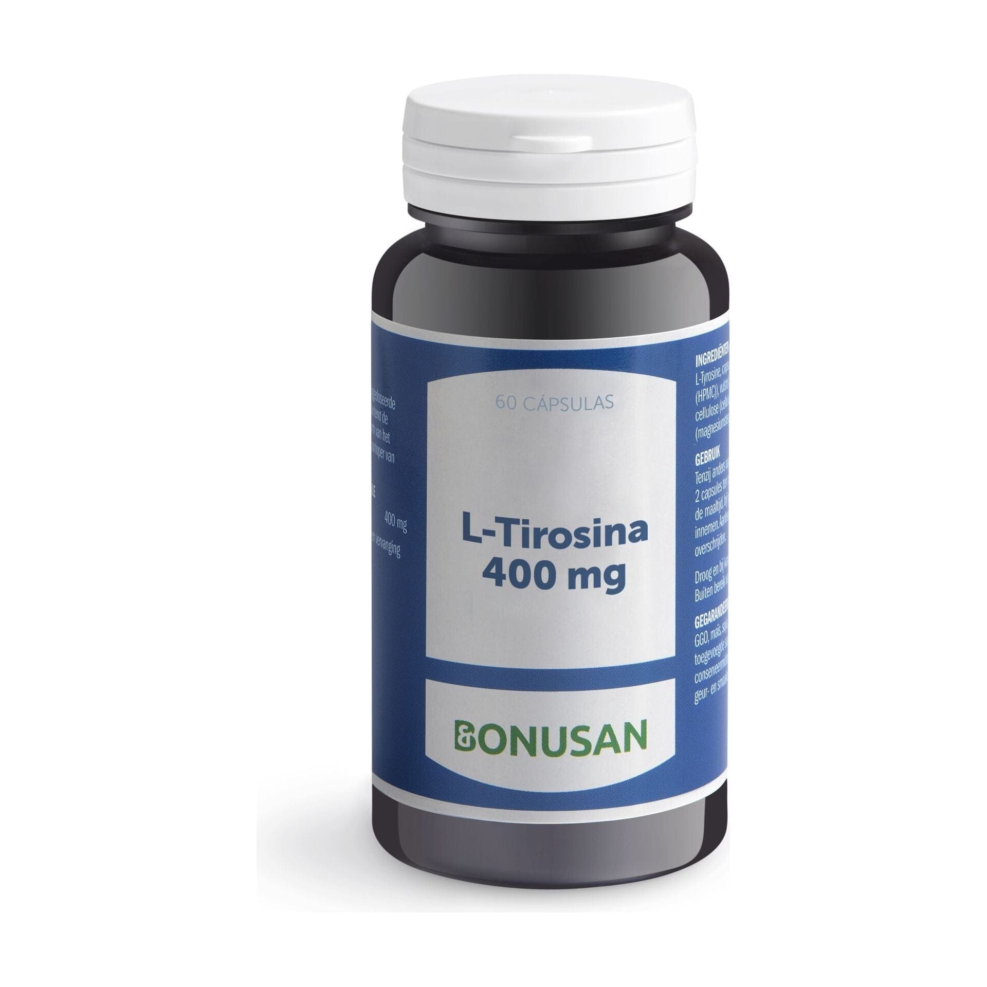 L-Tirosina 400 mg 60 Capsulas | Bonusan - Dietetica Ferrer